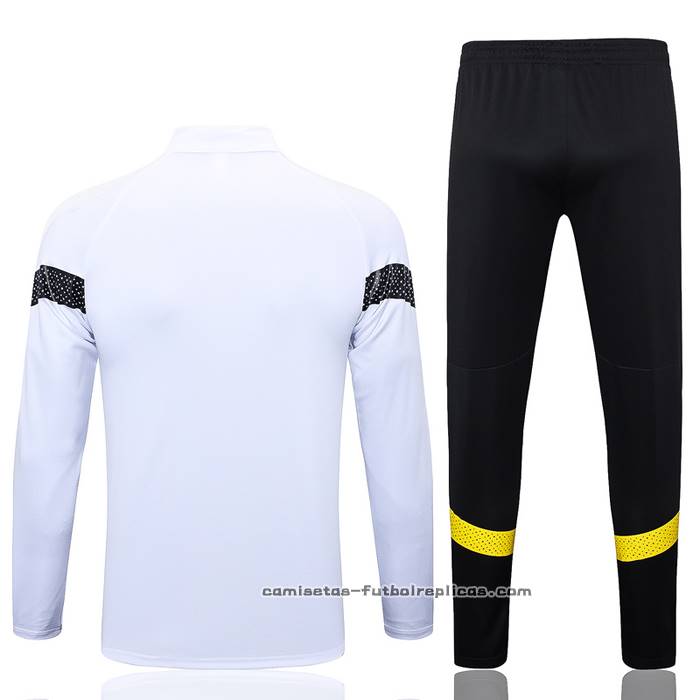 Chandal de Chaqueta del Borussia Dortmund 2022-2023 Blanco